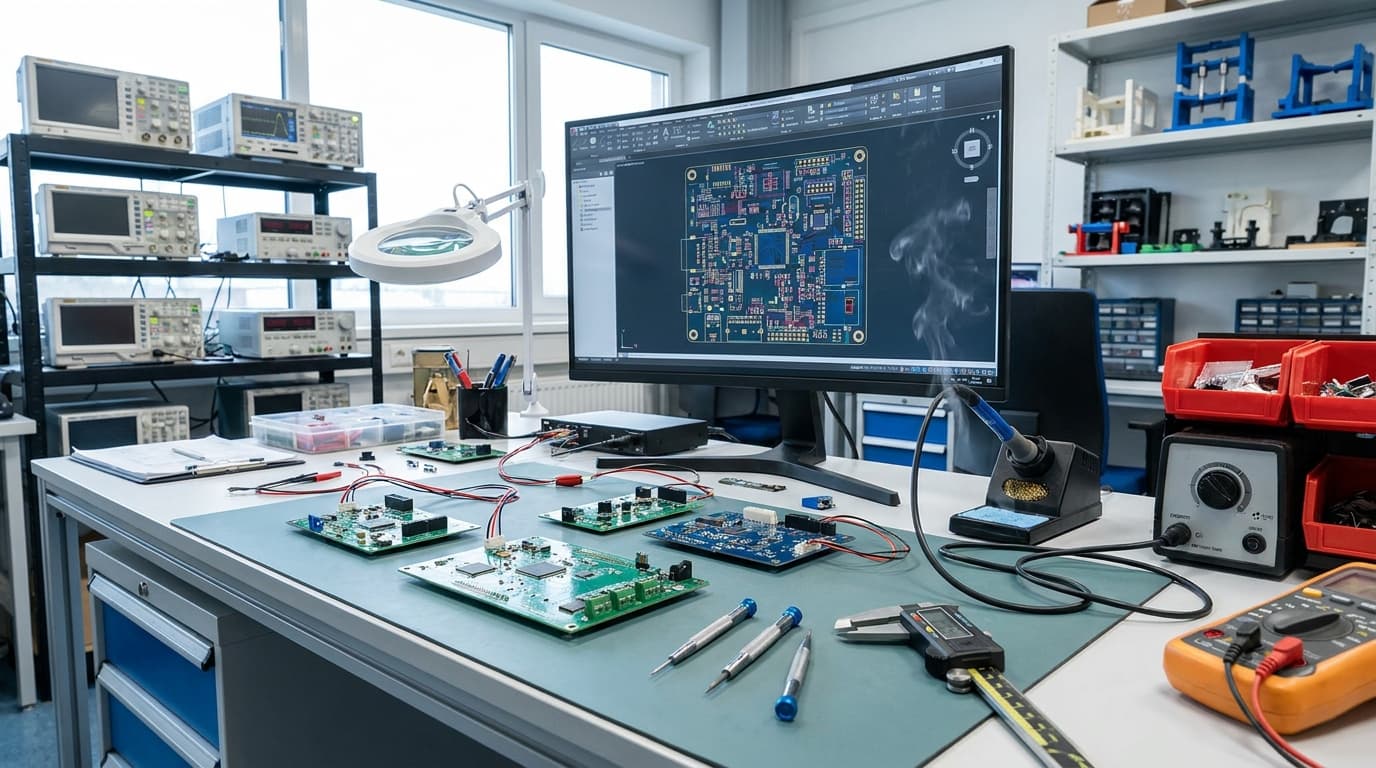 Prototype PCB manufacturing and electronics production